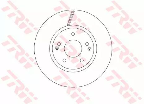 Brake Ssangyong Actyon, TRW (DF6804)