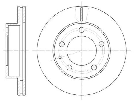 Brake Peugeot 206, Ford USA, REMSA (620310)