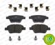 Комплект тормозных колодок, дисковый тормоз SEAT LEON, SKODA SUPERB, FERODO (FDB4316)