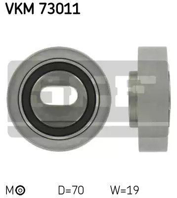 Натяжной ролик ремня ГРМ ROVER 600, HONDA ACCORD, SKF (VKM73011)