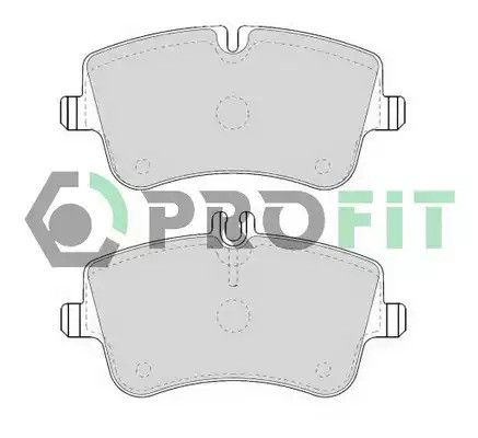 Комплект гальмівних колодок, дискове гальмо MERCEDES-BENZ CLC-CLASS, PROFIT (50001428)