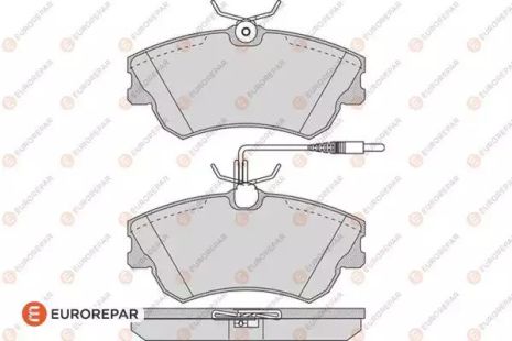 Набір гальмівних майданчиків, Disk Brake Renault Espace, Eurorepar (1617254680)