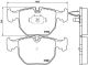 Набір гальмівних прокладок, Alpina B10, BMW X5, Brembo (P06021) Диск.