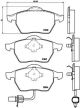 Набір гальмівних колодок, VW Golf V, Ford Galaxy, Brembo (P85060) Диск.