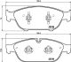 Набір гальмівних колодок, дискове гальмо Audi A6, Brembo (P85127)