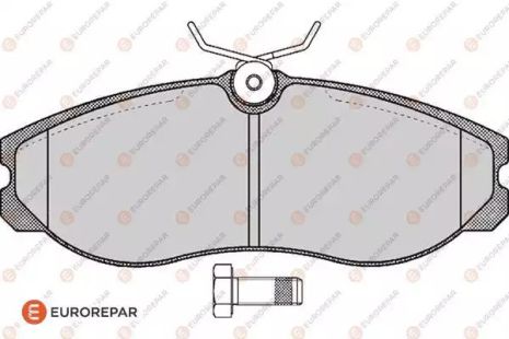 Комплект тормозных колодок, дисковый тормоз LDV CUB, FORD MAVERICK, EUROREPAR (1617265480)