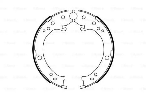 Комплект тормозных колодок, стояночный тормоз HONDA CR-V, BOSCH (0986487765)
