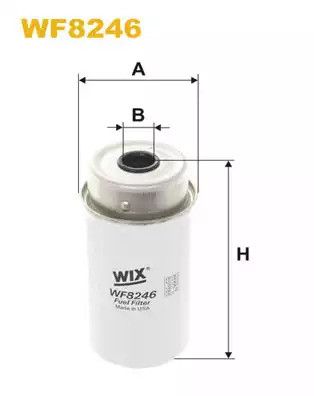 Фільтр WixFiltron (WF8246) Fild Transit, LTI TX, WixFiltron (WF8246)