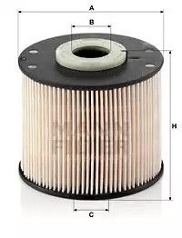 Toyota Proce, Ford, Mann-Filter (PU927X) Фільтр