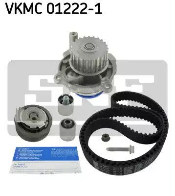 Помпа + комплект ременя ГРМ SKODA OCTAVIA, SEAT LEON, SKF (VKMC012221)