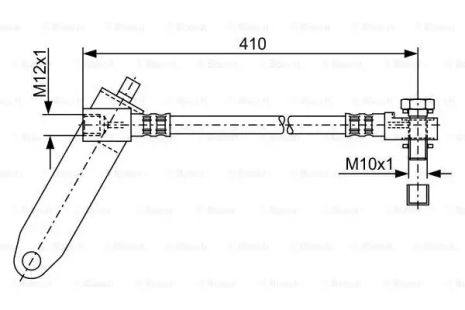 Brake Ford Transit, Bosch (1987481047)