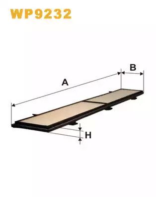 Alpina D3, BMW 1, WixFiltron (WP9232) Фільтр