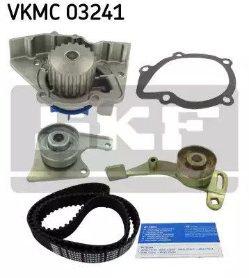 Помпа + комплект ременя ГРМ SUZUKI VITARA, FIAT DUCATO, SKF (VKMC03241)