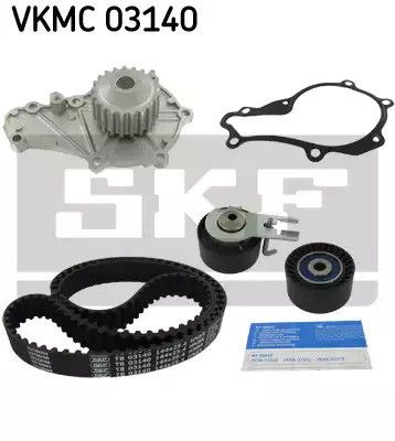 Помпа + комплект ременя ГРМ TOYOTA AYGO, MAZDA 2, SKF (VKMC03140)