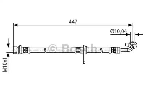 Brake Honda CR-V, Bosch (1987481511)