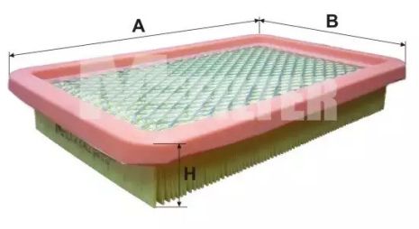 Фільтр повітряний FORD USA, MAZDA MX-5, M-FILTER (K412)