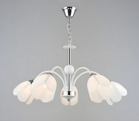 Подвесная люстра Sirius B A4308/5 WT+CR