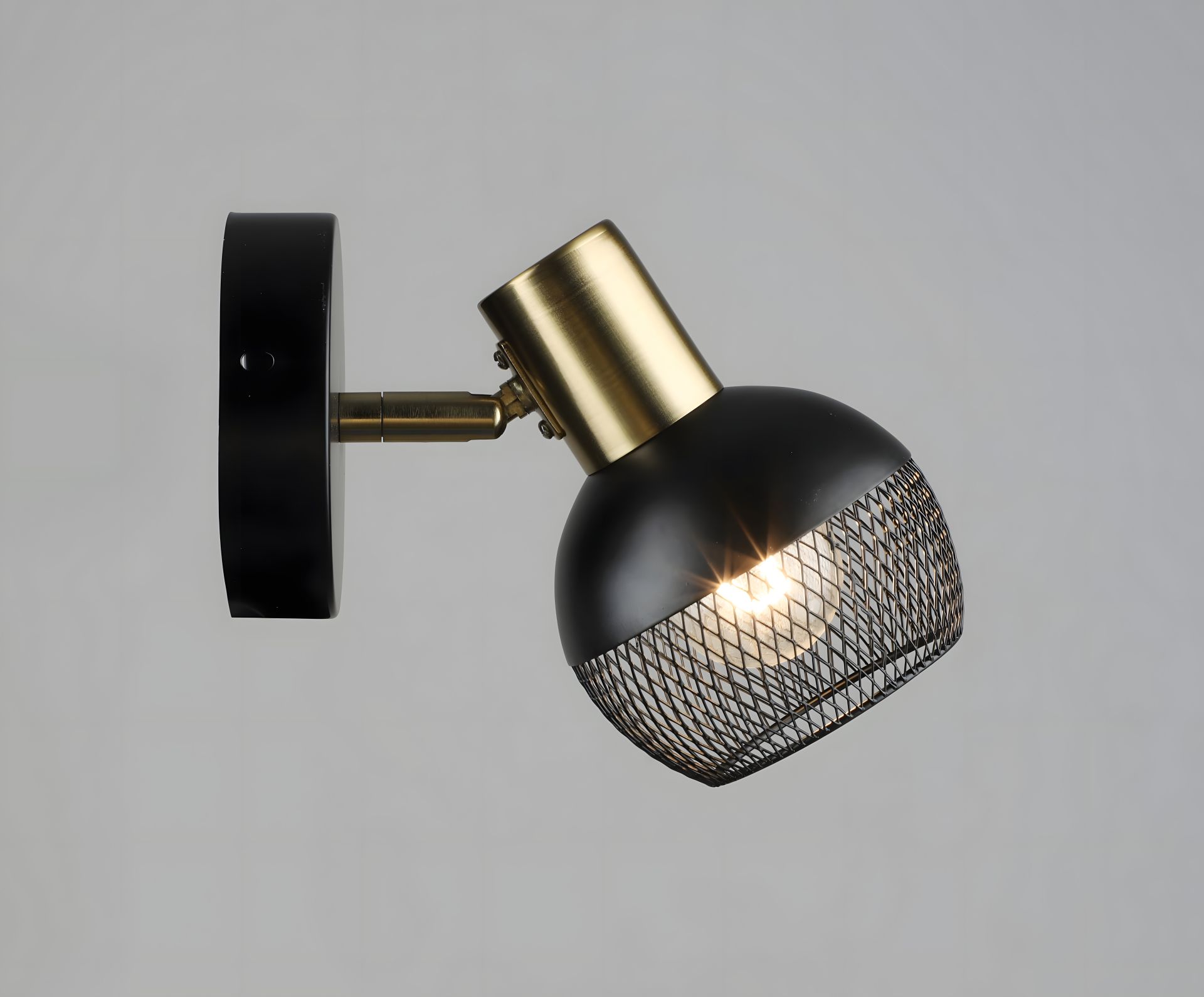 Настенное бра Sirius B N6237/1 BK+COP с поворотным механизмом Настенное бра Sirius B N6237/1 BK+COP с поворотным механизмом