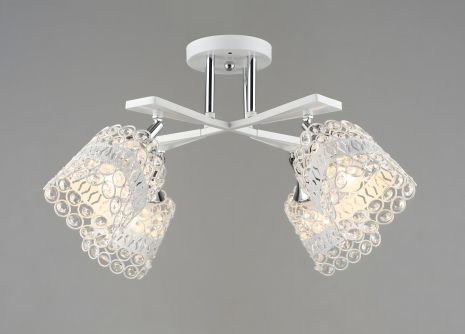 Потолочная люстра с поворотным механизмом Sirius B N5958/4 WT+CR Потолочная люстра с поворотным механизмом Sirius B N5958/4 WT+CR