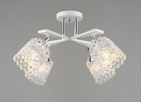 Потолочная люстра с поворотным механизмом Sirius B N5958/4 WT+CR