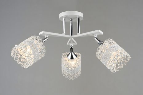 Люстра потолочная Sirius B N5958/3 WT+CR с поворотным механизмом Люстра потолочная Sirius B N5958/3 WT+CR с поворотным механизмом