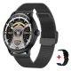 Смарт годинник Smart Holiday Black Steel, 2 ремінці UWatch 1741