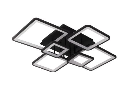 Акриловая светодиодная люстра VALESO V L6088-6 BK