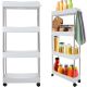 Органайзер-етажерка на коліщатках для кухні та ванної, складна полиця Органайзер-етажерка на коліщатках для кухні та ванної, складна полиця