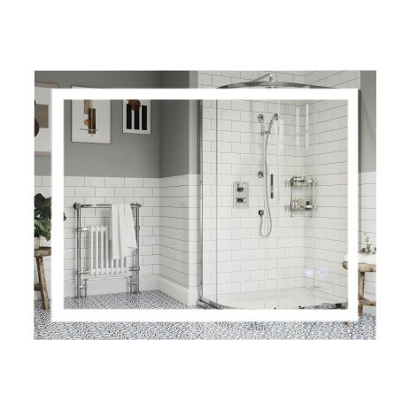 Дзеркало у ванну з підсвіткою та антизапотіванням - Qtap Mideya 90х70 см (QT2078NCF9070W) Дзеркало у ванну з підсвіткою та антизапотіванням - Qtap Mideya 90х70 см (QT2078NCF9070W)