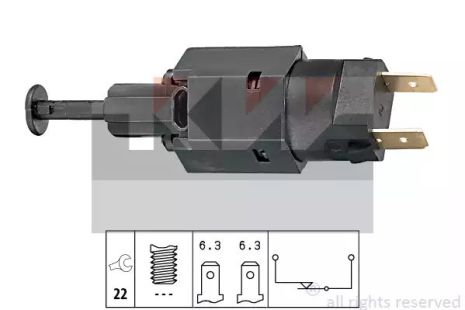 Вимикач датчик стоп сигналу CHEVROLET SPARK, LAND ROVER, MG MG, KW (510050)