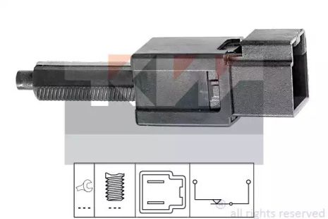 Вимикач датчик стоп сигналу RENAULT KOLEOS, NISSAN PRIMERA, NISSAN MICRA, KW (510165)