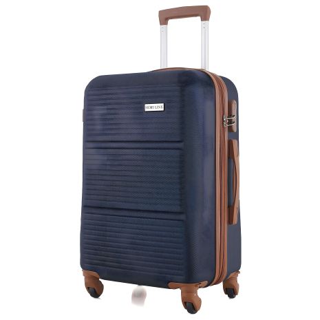 Чемодан Semi Line 24" (M) Темно-синий (T5712-2)