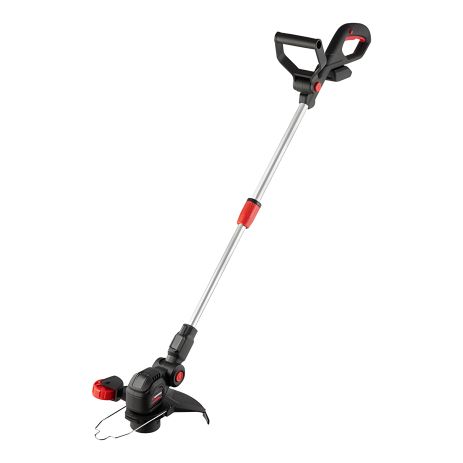 Акумуляторний тример 20 В, 7500 об/хв, діаметр обертання волосіні 300 мм, без ЗП та АКБ, котушка, INTERTOOL STORM WT-9112