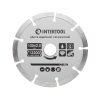 Алмазный диск для отрезки сегментный, 125 мм, 16-18%, 12200 об/мин INTERTOOL CT-1002