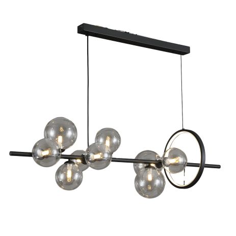 Підвісна люстра VALESO V GLD-23918/9+1 black