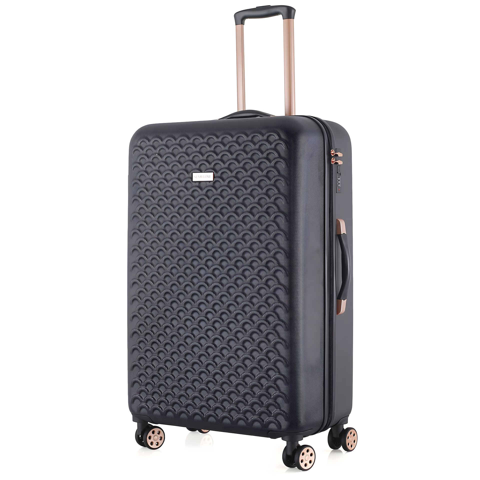 Валіза Semi Line 28" (L) Black (T5718-3) Валіза Semi Line 28" (L) Black (T5718-3)