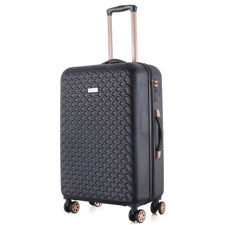 Черная валіза Semi Line 24" (M), модель T5718-2 Черная валіза Semi Line 24" (M), модель T5718-2