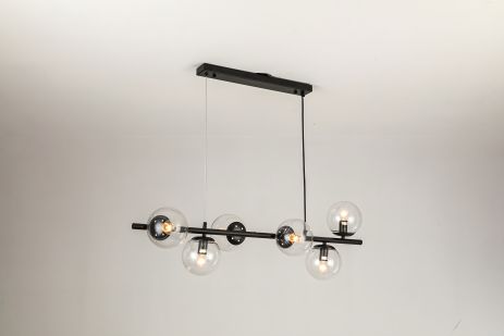 Люстра подвесная VALESO V GLD-23749-6C-BK Люстра подвесная VALESO V GLD-23749-6C-BK