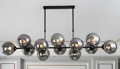 Люстра підвісна VALESO GLD-23933/12 black