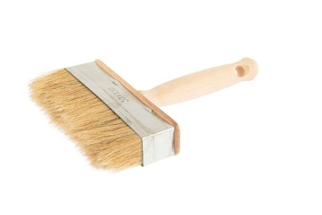 Макловиця 130х30 мм з натуральної щетини і дерев'яною ручкою MASTERTOOL 91-9213
