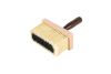 Макловица 150х60/65 мм синтетическая щетина деревянная ручка MASTERTOOL 91-9515