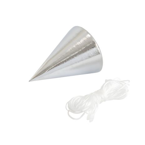 Металева будівельна виска 100 г з шнуром 5 м від MASTERTOOL (30-0601)