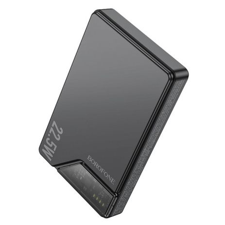 Повербанк Borofone BJ49 Black (Magsafe 15W/PD 20W + QC3.0 22.5W/10000 mAh)