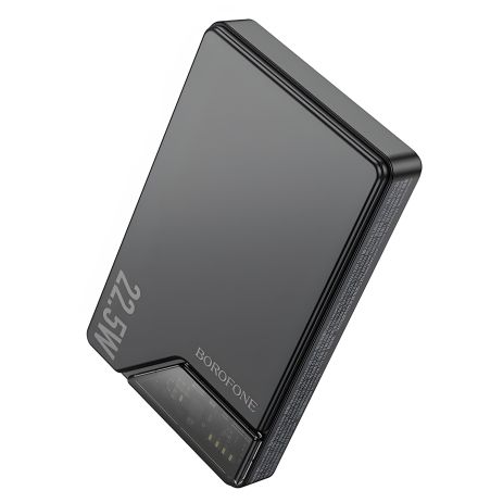 Повербанк Borofone BJ49 Черный (Magsafe 15W/PD 20W/ QC3.0 22.5W/10000 mAh)