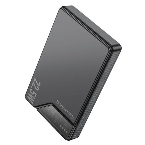 Повербанк Borofone BJ49 Black (Magsafe 15W/PD 20W + QC3.0 22.5W/10000 mAh) Повербанк Borofone BJ49 Black (Magsafe 15W/PD 20W + QC3.0 22.5W/10000 mAh)