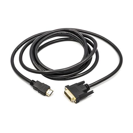 Видео кабель PowerPlant HDMI - DVI, 3м Видео кабель PowerPlant HDMI - DVI, 3м