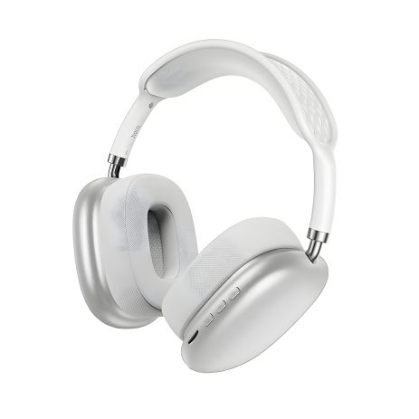 Наушники беспроводные Hoco ESD15 накладные серебристые