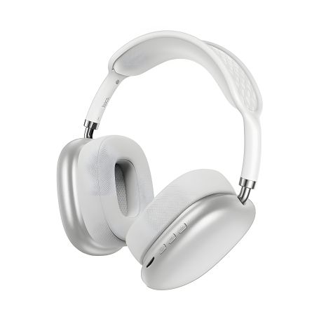 Бездротові накладні навушники Hoco ESD15 сріблясті