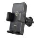 Держатель для авто Hoco HW21 с зарядкой беспроводной 15W черный
