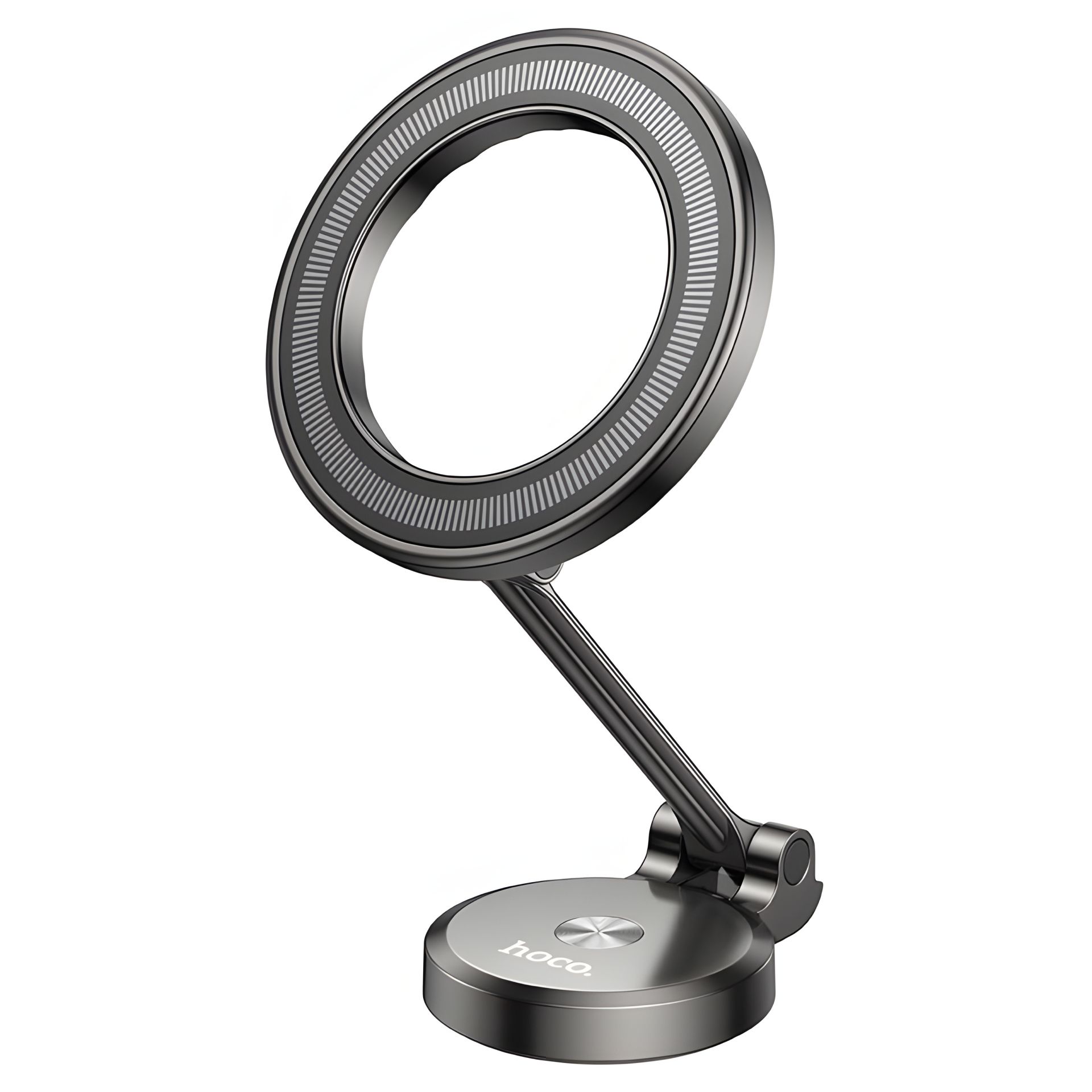 Автотримач Hoco H51 магнітний metal gray Автотримач Hoco H51 магнітний metal gray